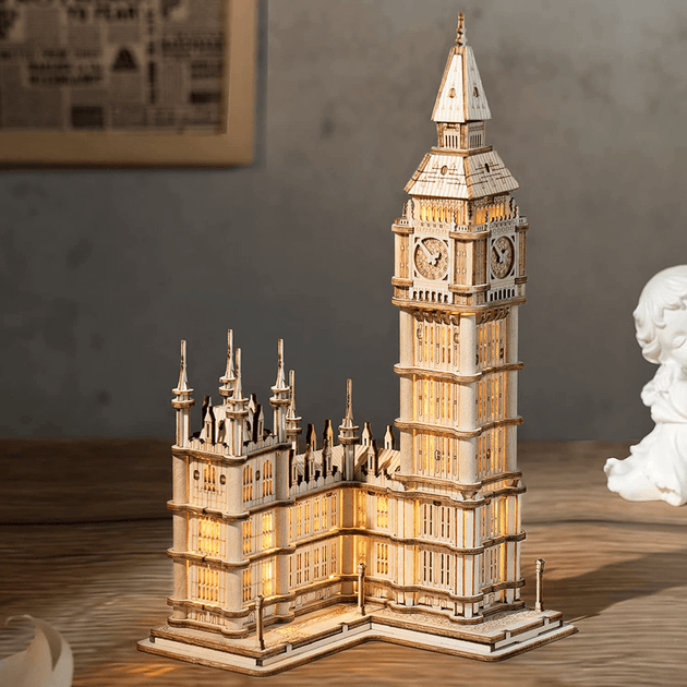 Puzzle 3D Big Ben Lumineux Maquette LED Londres pas cher 