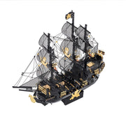 Le black pearl en puzzle 3D en métal coté