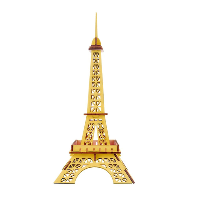 La Tour Eiffel à 4 Couleurs en Puzzle 3D – Planète Casse-Tête