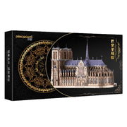 Boite Notre Dame de Paris monté en puzzle 3d métal