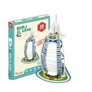 Hôtel Burj Al Arab de Dubaï - Puzzle 3D Monument Planète Casse-Tête