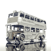 *Bus de Londres en Métal - Puzzle 3D Planète Casse-Tête