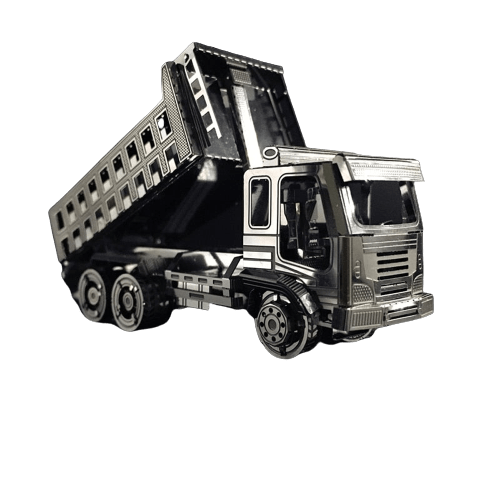 Camion Benne en Puzzle 3D en Métal – Planète Casse-Tête