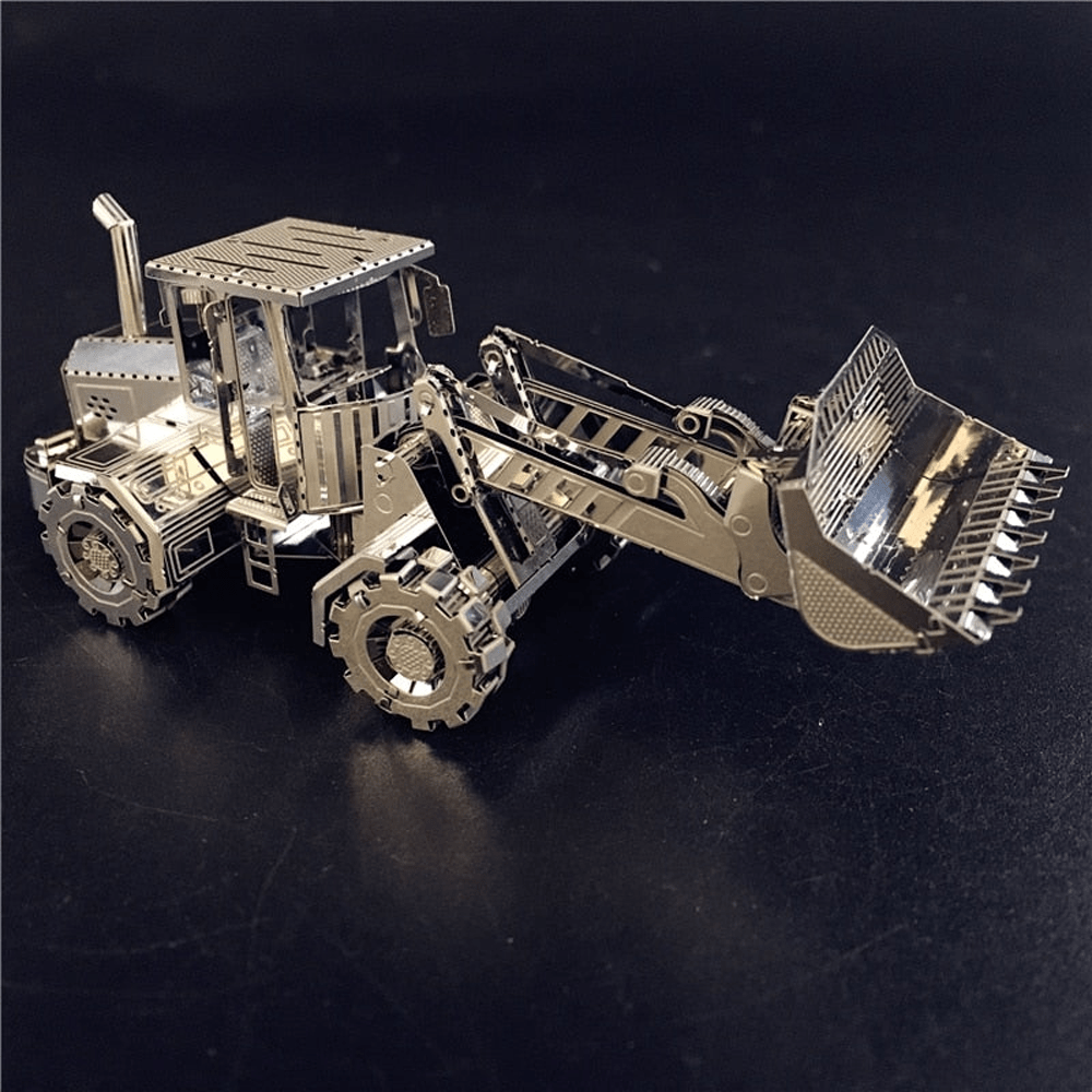 Camion Rouleau Compresseur en Puzzle 3D en Métal – Planète Casse-Tête