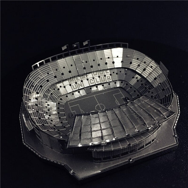 le Camp Nou du FC Barcelone – Stade de foot en Puzzle en métal 3D 4