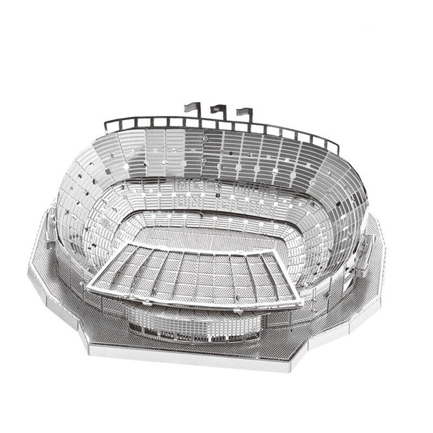 le Camp Nou du FC Barcelone – Stade de foot en Puzzle en métal 3D