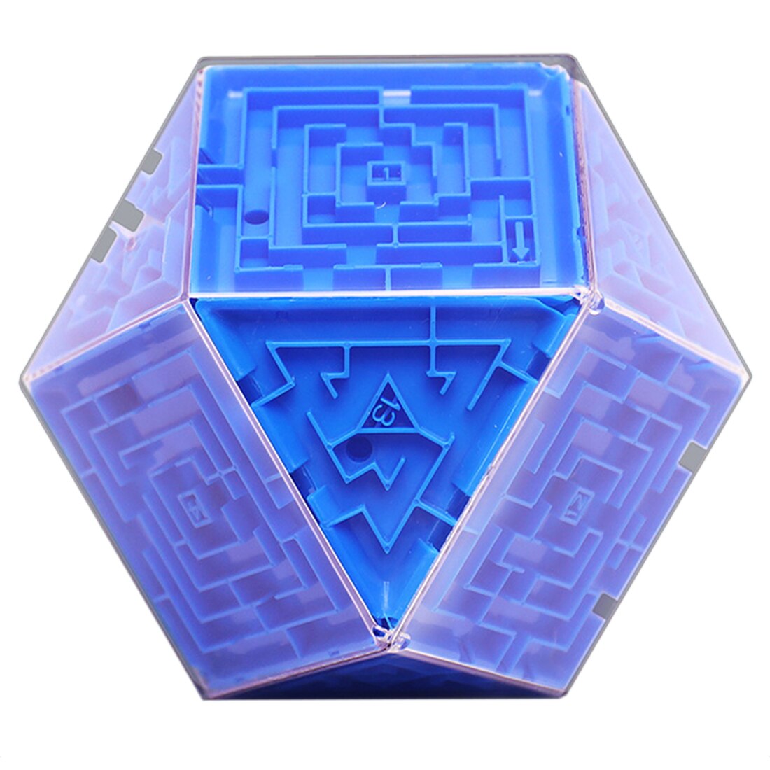 Casse-tête labyrinthe 3D en forme de boule avec 208 étapes
