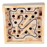 Labyrinthe en bois – planche d’équilibre 3D