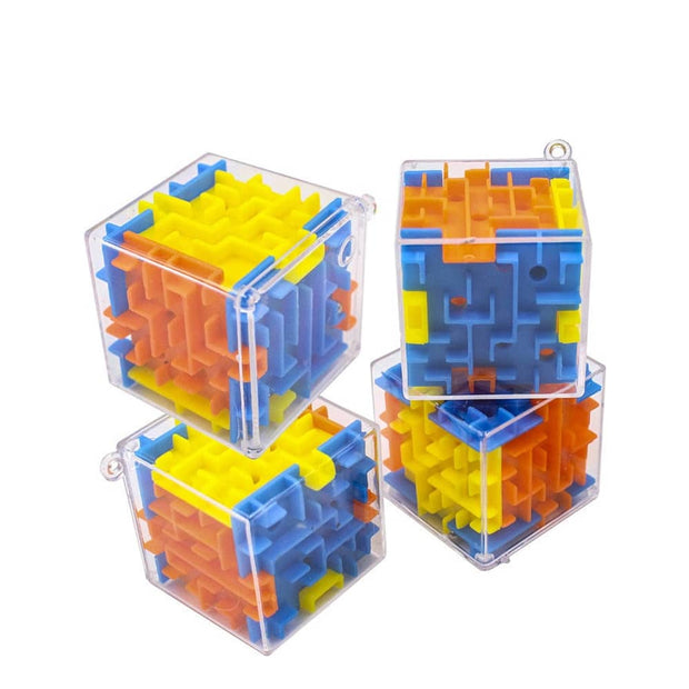 Labyrinthe à bille en acier en 3D 