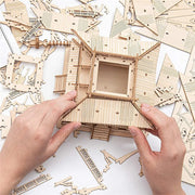 la pagode en puzzle 3D en bois construction