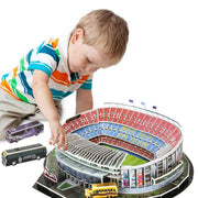 Stamford Bridge - Stade de Foot de Chelsea en Puzzle 3D Exemple