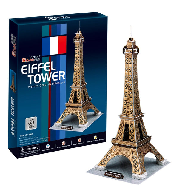 Puzzle de la Tour Eiffel en 3D – Planète Casse-Tête