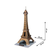 Puzzle de la Tour Eiffel en 3D Dimensions