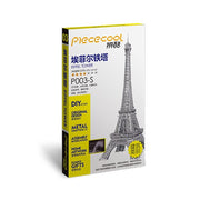 Tour Eiffel en Kit - Puzzle 3D Argent boite