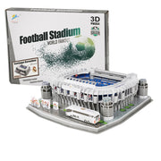 Stade de Foot du Bernabeu du Real de Madrid en Puzzle 3D