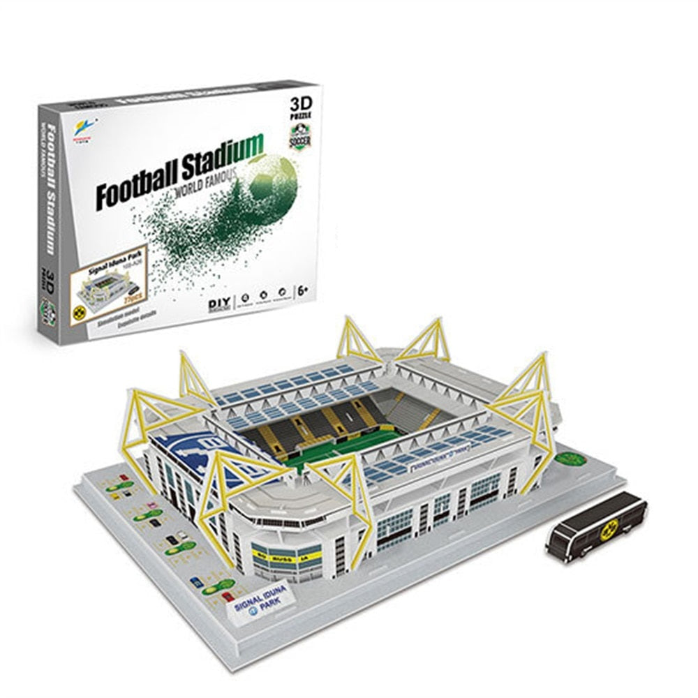 Stade de Foot Iduna Signal Park de Dortmund en Puzzle 3D – Planète  Casse-Tête