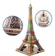 Tour Eiffel à Led de 78cm en Puzzle 3D Détails
