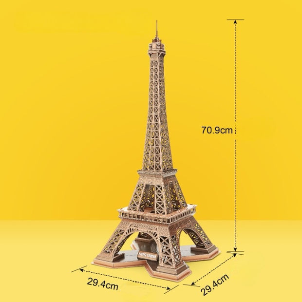 Tour Eiffel en Puzzle 3D Dimensions
