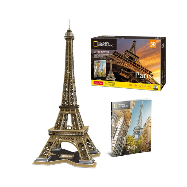 Puzzle de la Tour Eiffel en 3D – Planète Casse-Tête