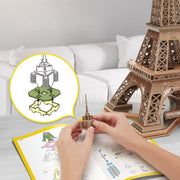 Tour Eiffel en Puzzle 3D Montage