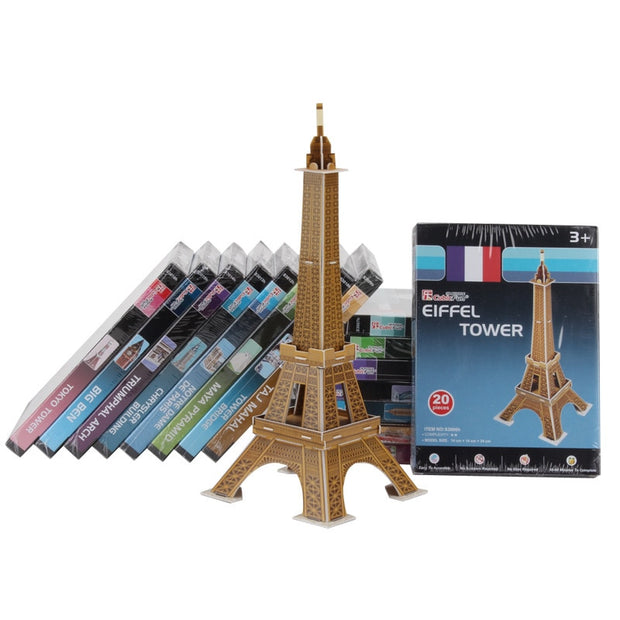 Tour Eiffel - Puzzle 3D Monument – Planète Casse-Tête